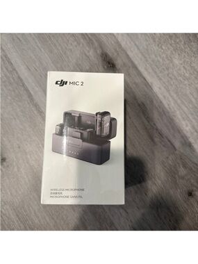 DJI Mic 2 Wireless Microphone System - White Box with Black Units